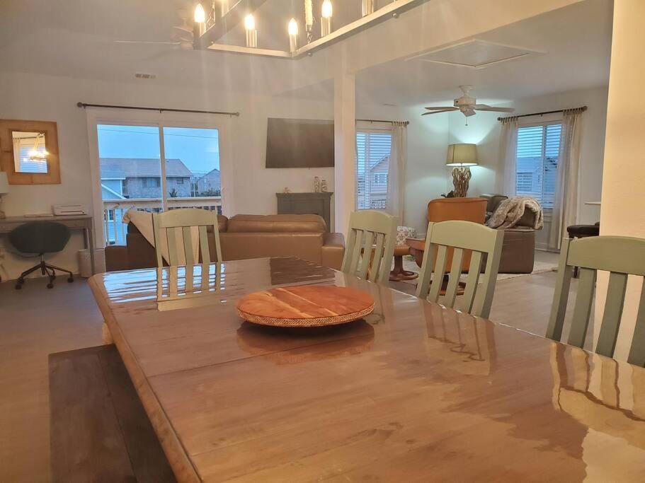 The Lost Loggerhead- Obx Ocean View Beach House Avon Bagian luar foto