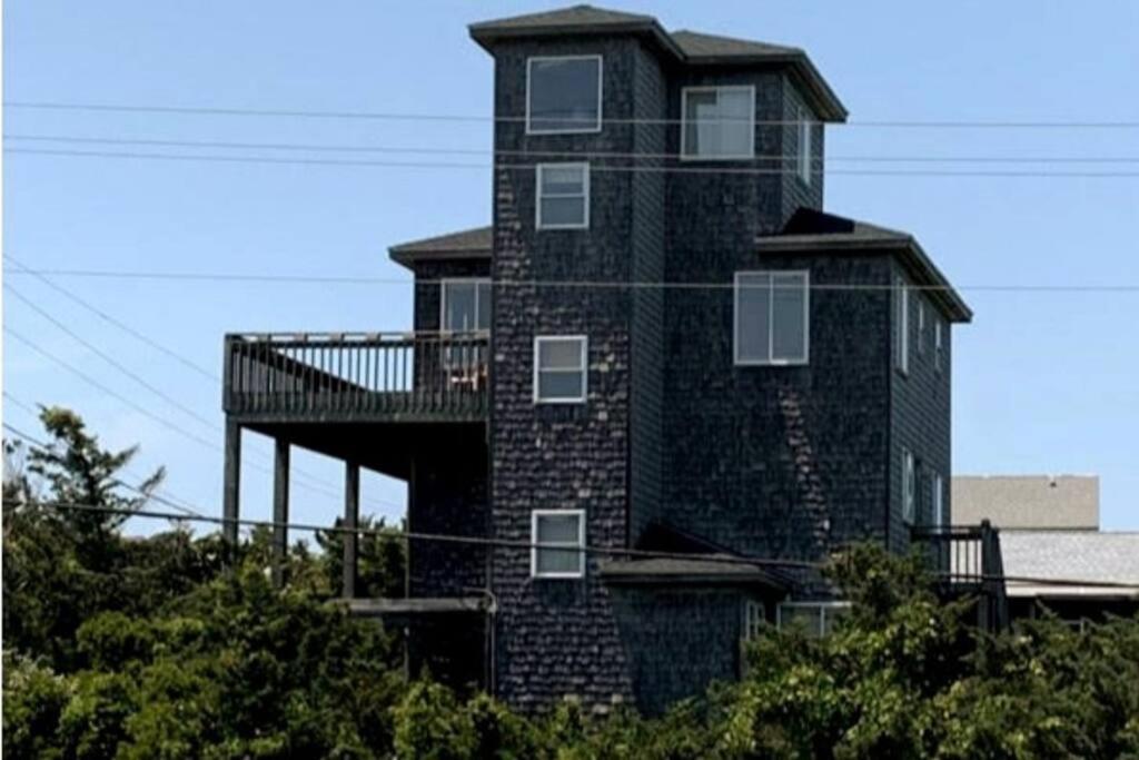 The Lost Loggerhead- Obx Ocean View Beach House Avon Bagian luar foto