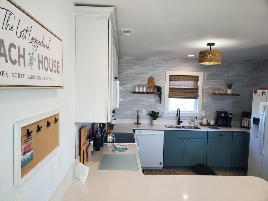 The Lost Loggerhead- Obx Ocean View Beach House Avon Bagian luar foto