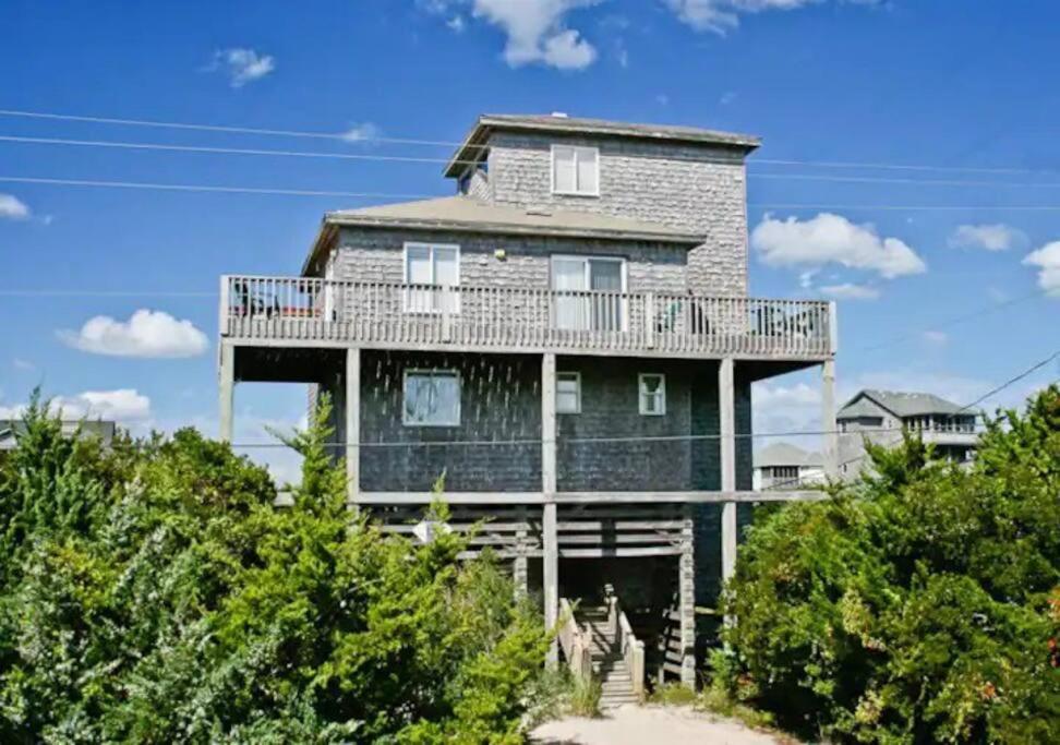 The Lost Loggerhead- Obx Ocean View Beach House Avon Bagian luar foto